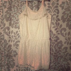 Xhilaration lace romper